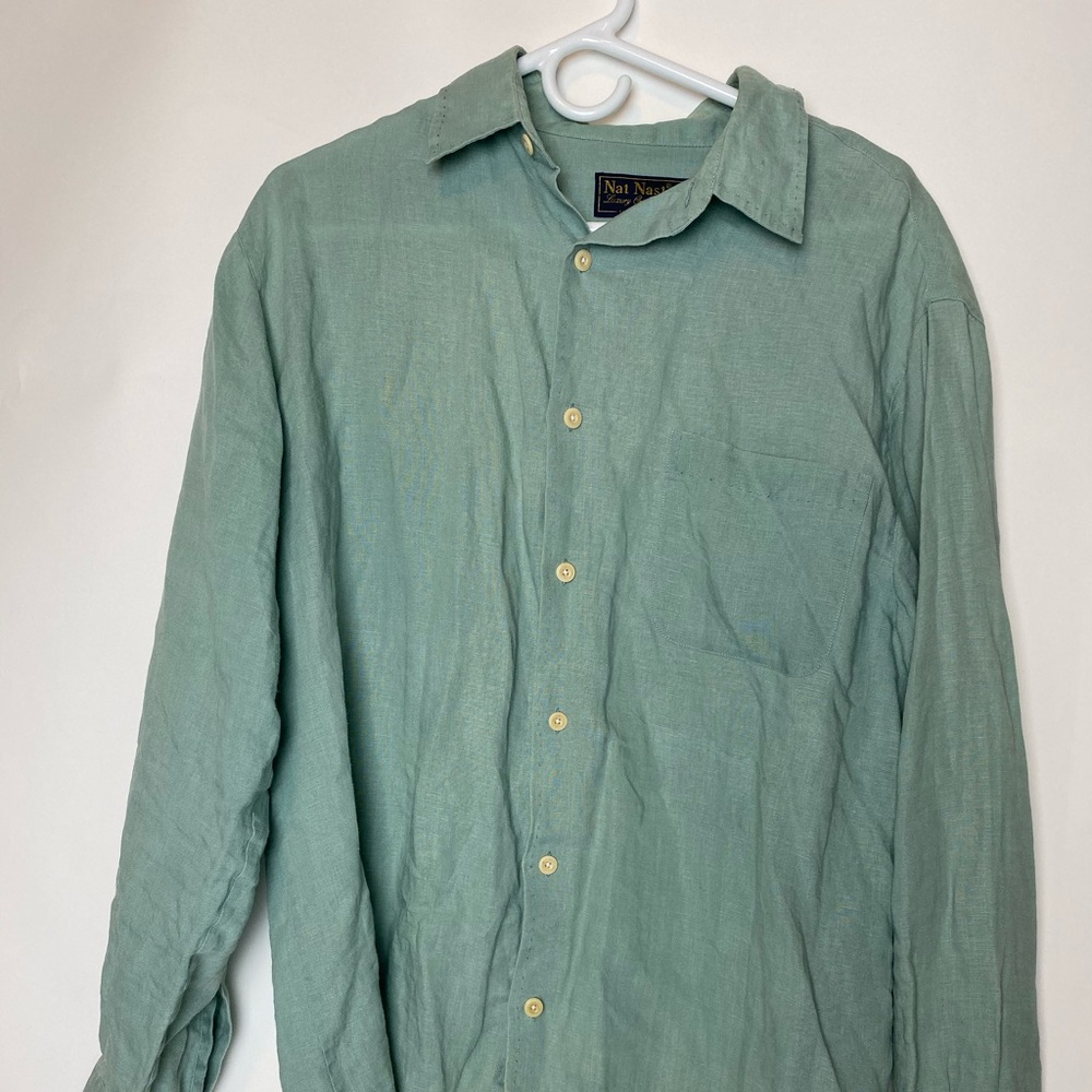 Nat Nast Linen Men’s Button Down